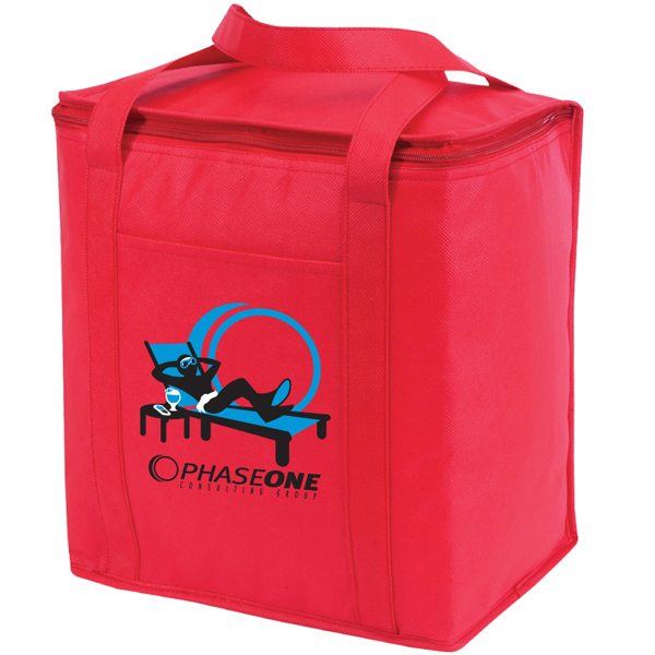 24-Can Non Woven Cooler Tote Bag