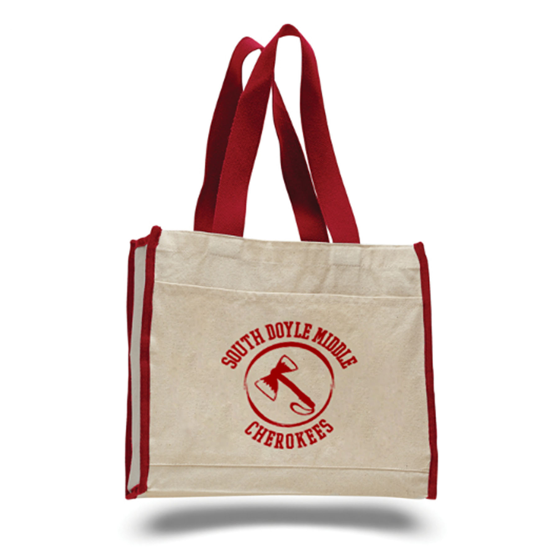 Canvas Gusset Tote Bag