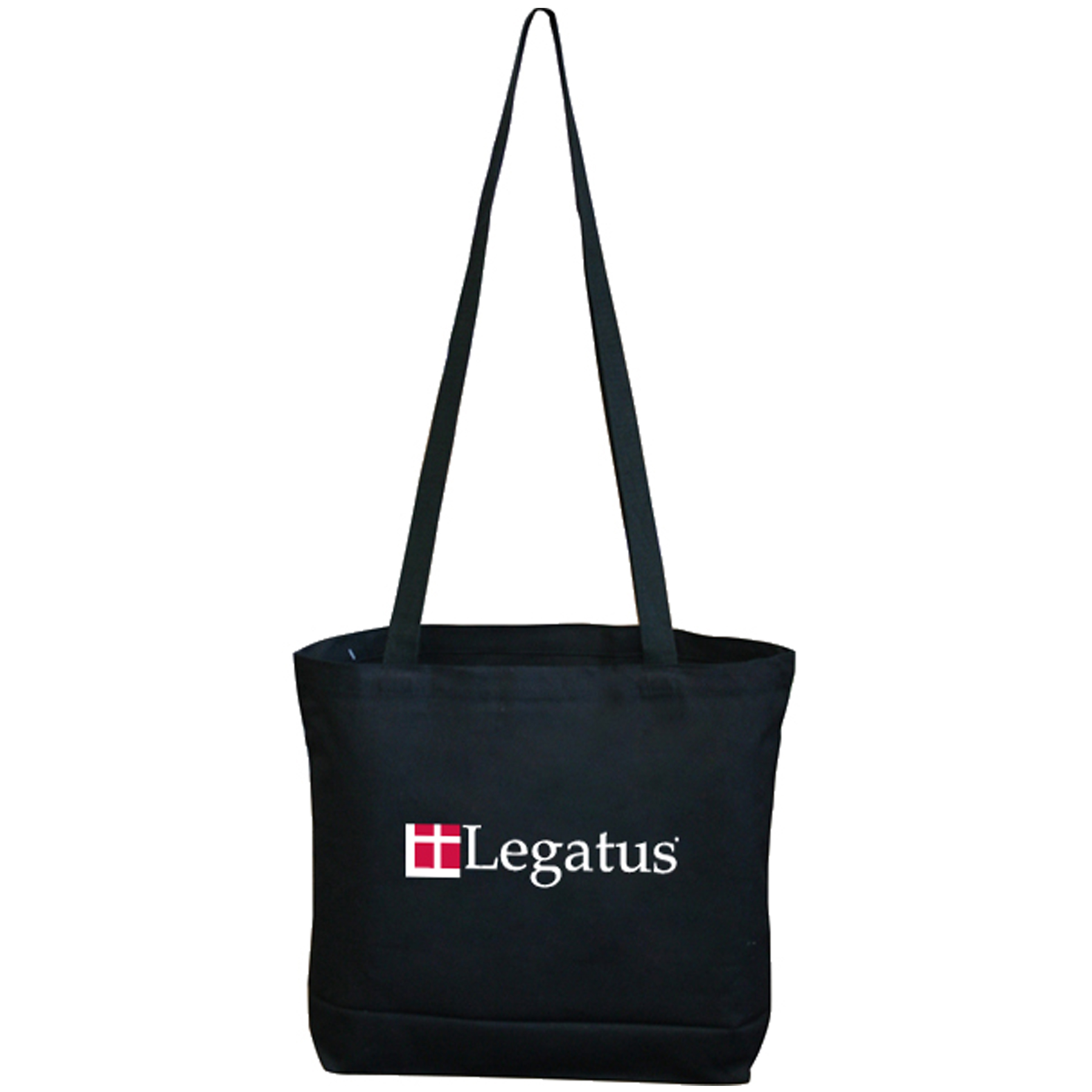 12 oz. Large Canvas Messenger Tote w/ gusset