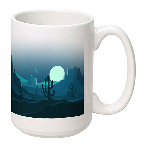 15 oz. Full color El Grande Mug