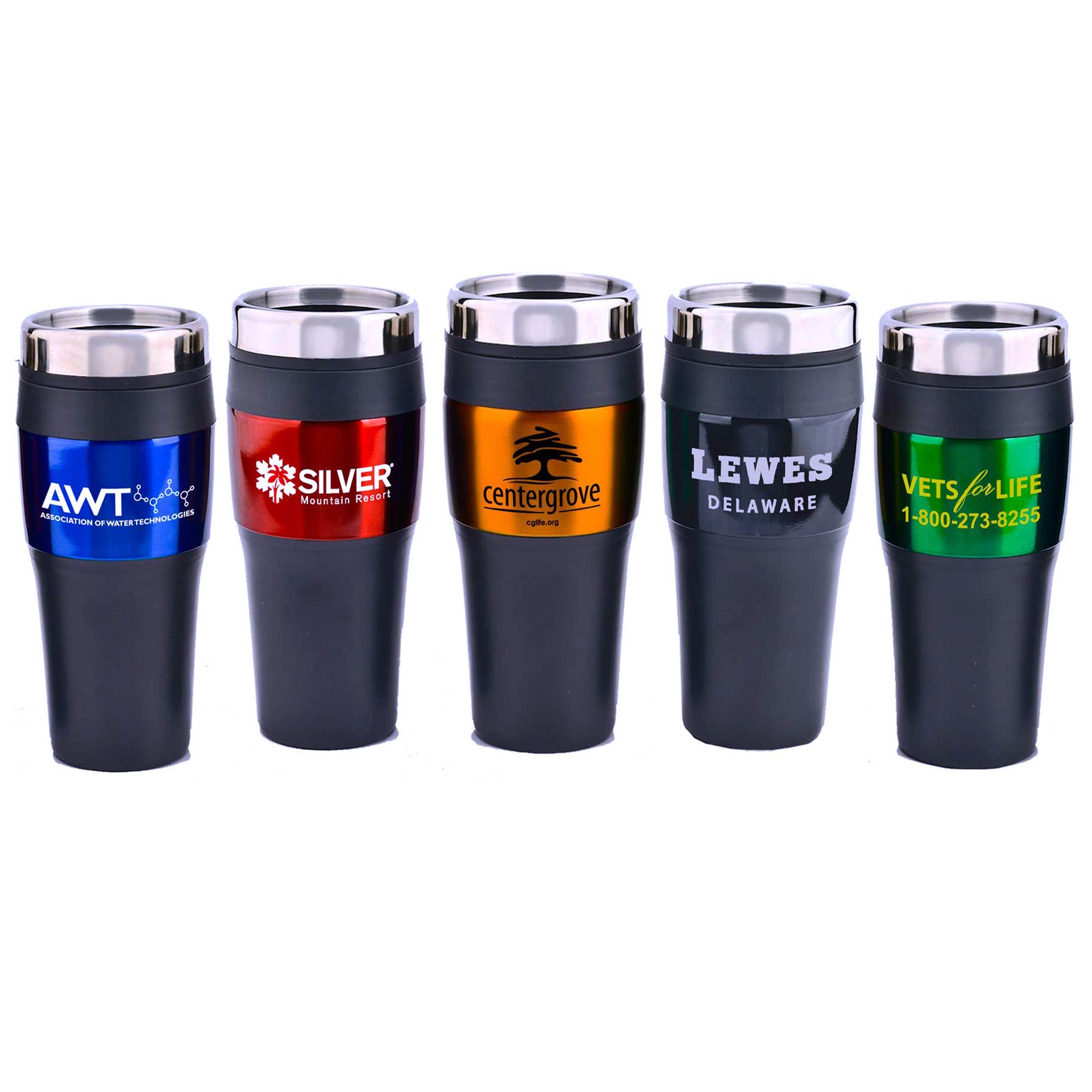 16 oz. Color Roadster Travel Tumbler