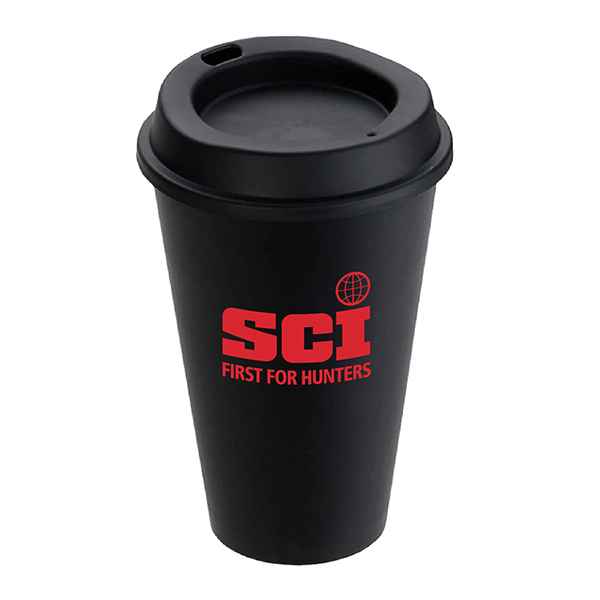 16 oz. Reusable Coffee Cup with Lid