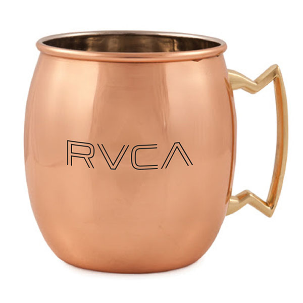 16 oz. Copper Coated Stainless Steel Moscow Mule Mug