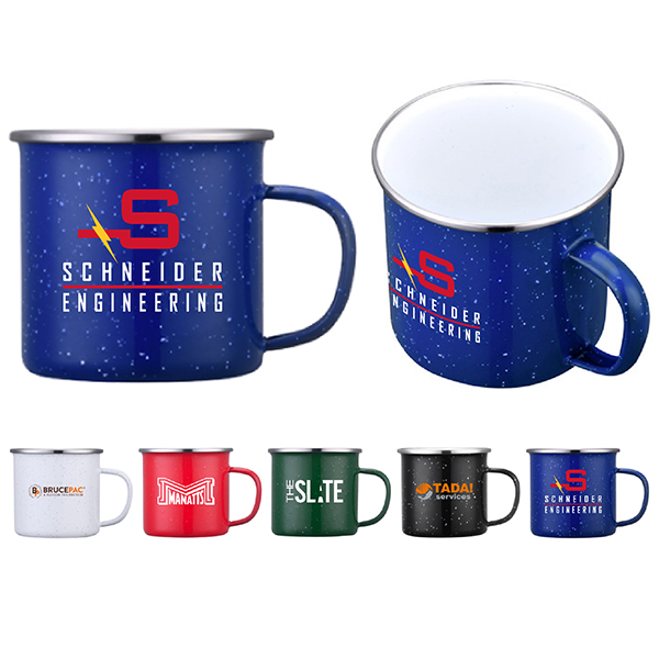 16 oz Enamelware mug